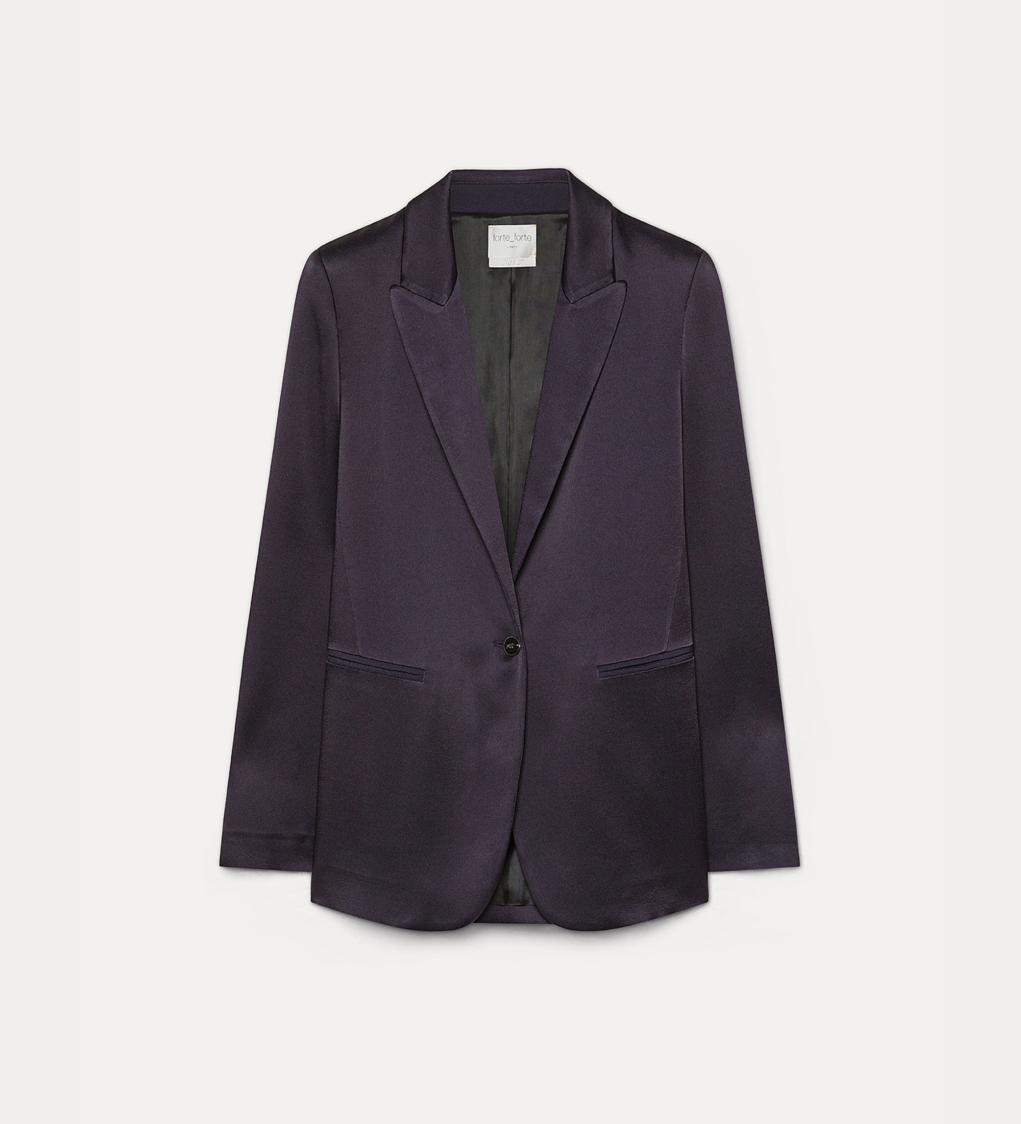 Forte giacche Shiny Envers Satin Jacket giacca notte