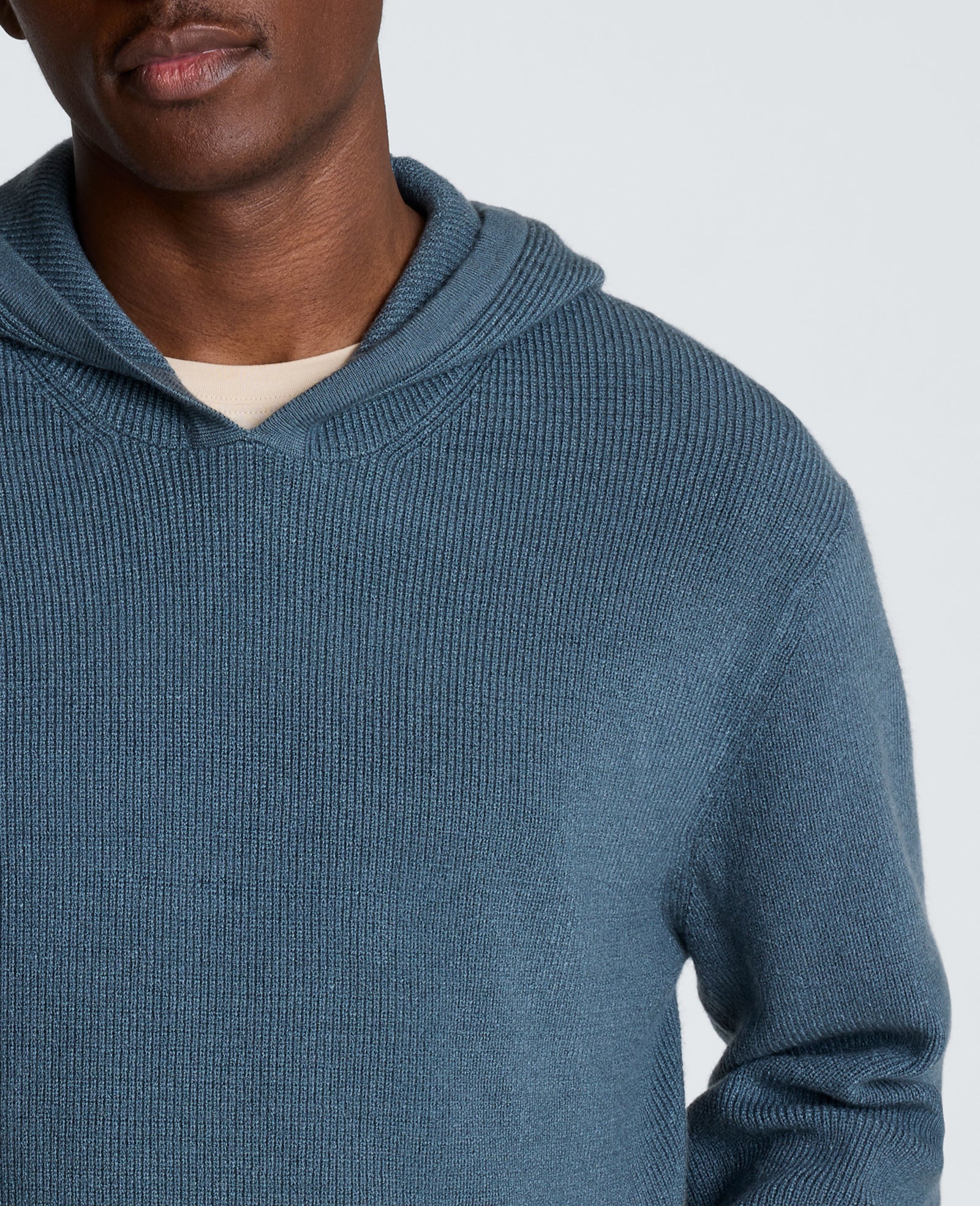 Kenneth Cole Reaction Sweater Hoodie maglia con cappuccio teal