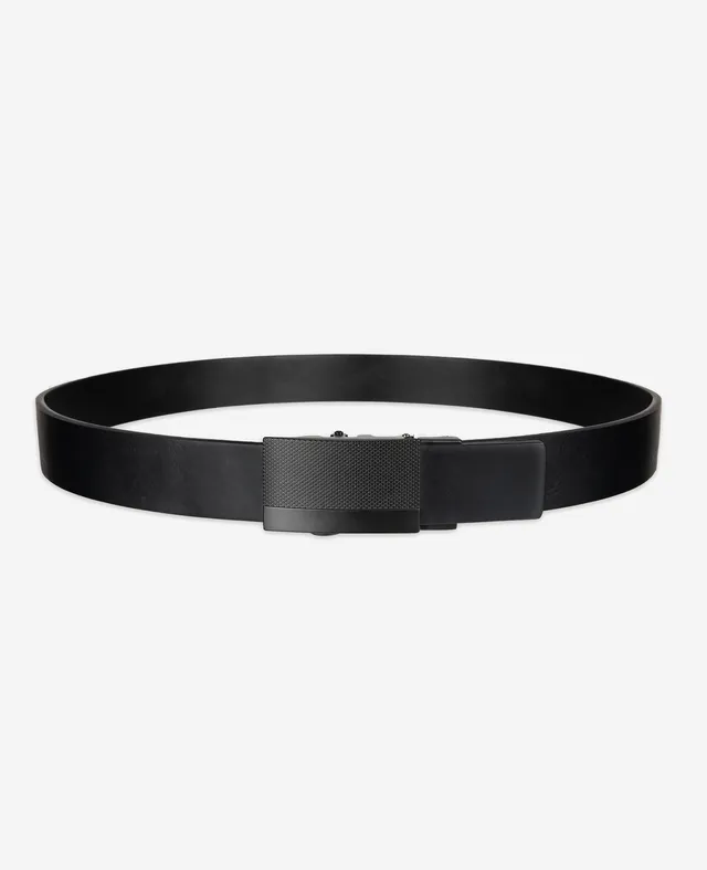 Kenneth Cole Reaction Belts, Wallets & Small Accessories Casual Mesh Auto Plaque Belt cintura nera intrecciata