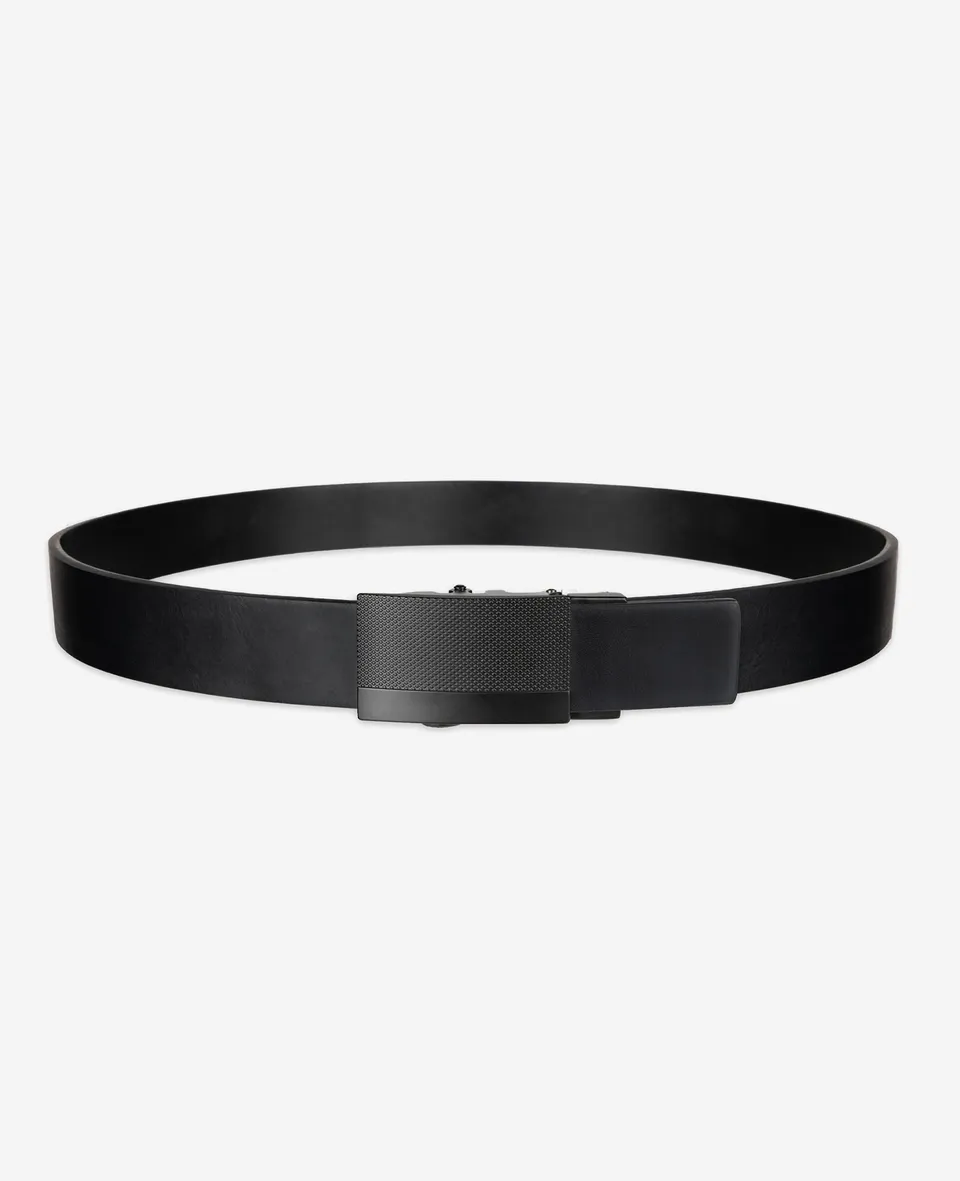 Kenneth Cole Reaction Belts, Wallets & Small Accessories Casual Mesh Auto Plaque Belt cintura nera intrecciata