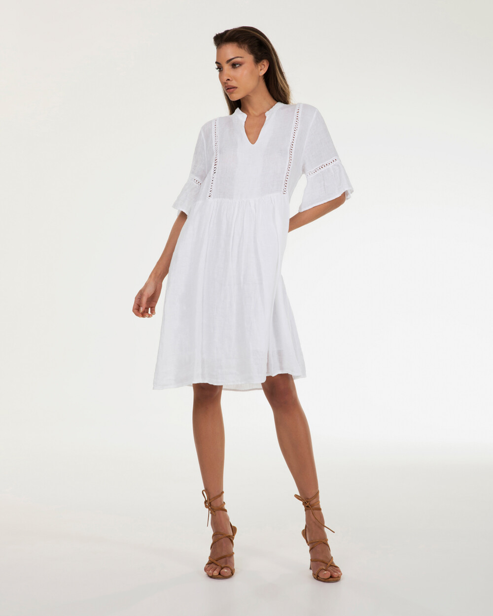 Markup Donna Vestiti Abito corto in lino 100%