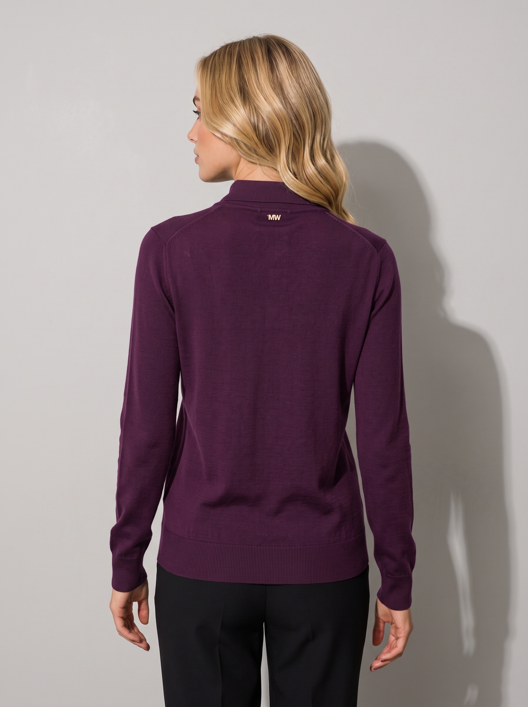 Markup Donna Maglieria Polo manica lunga polo donna
