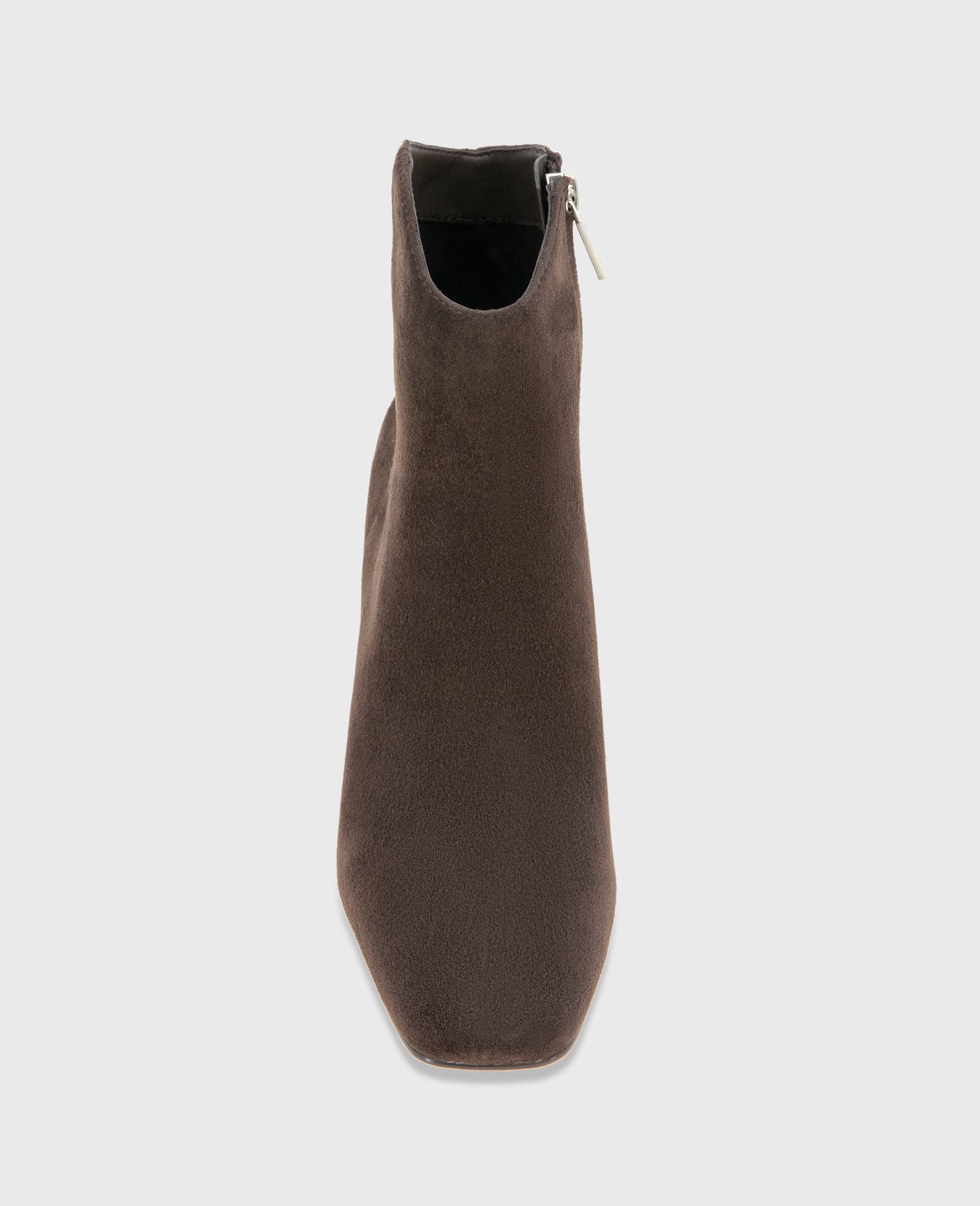 Kenneth Cole Reaction Grizelda Suede Heel Boot stivaletti Chocolate in camoscio