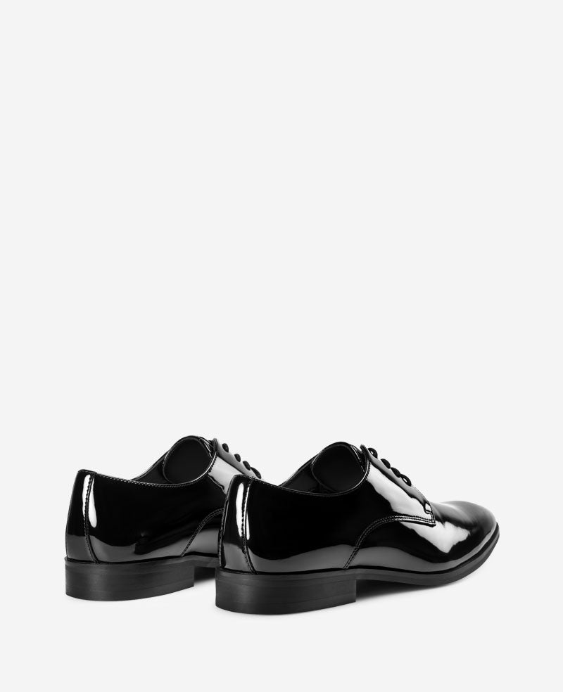 Kenneth Cole Reaction REACTION - Hogart Plain Toe Derby scarpa derby nera lucida