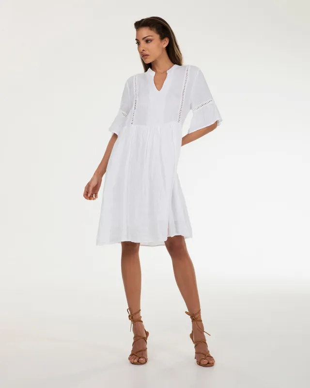 Markup Donna Vestiti Abito corto in lino 100%