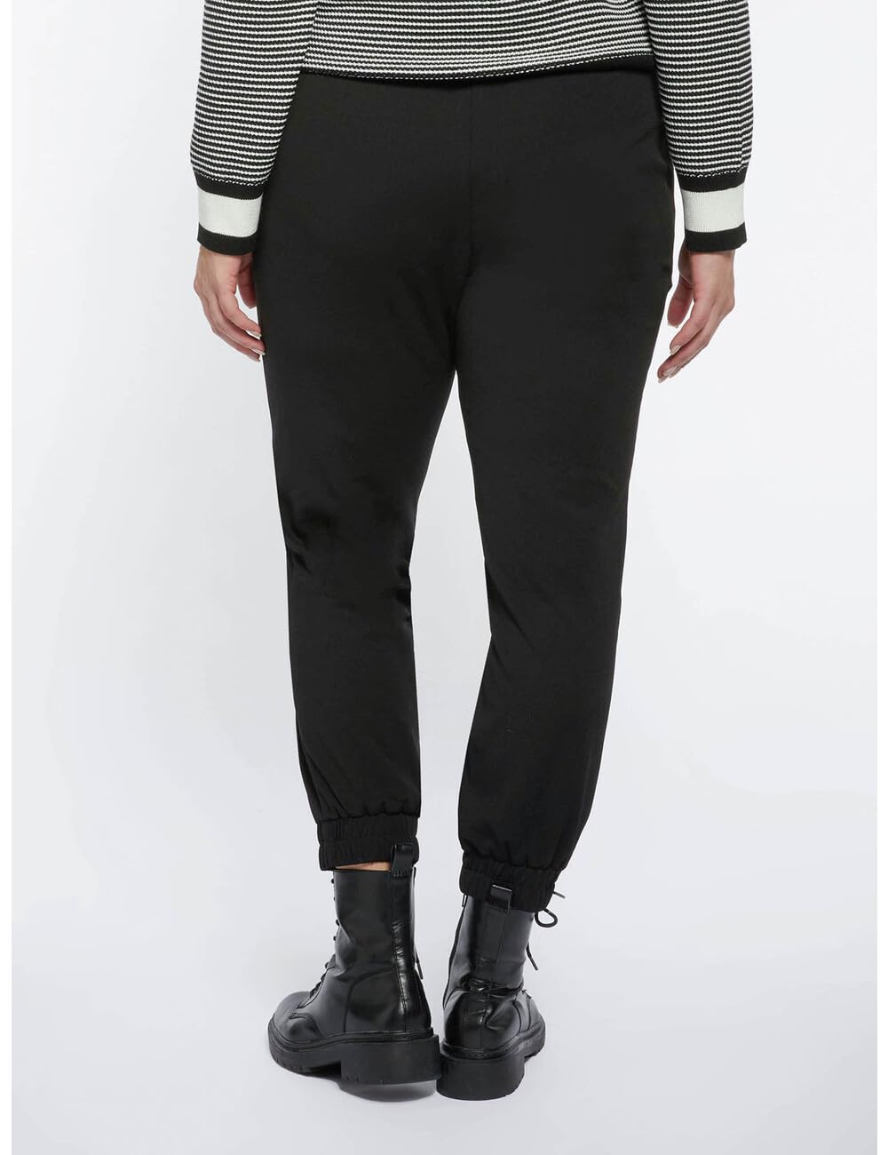 Fiorella Rubino Pantaloni Joggers XL Plus in scuba crêpe