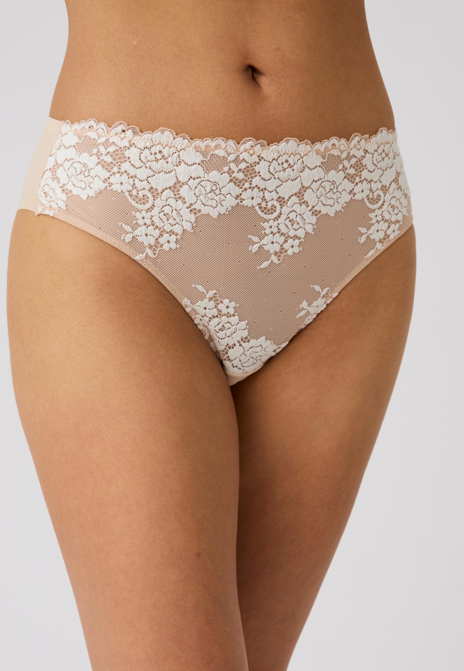 Damart Biancheria intima ROSA mutandine midi marrone ecru