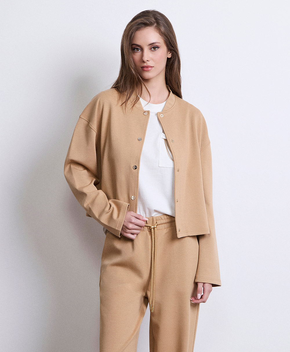 Markup Donna Giacche & Giubbotti Bomber interlock giacca