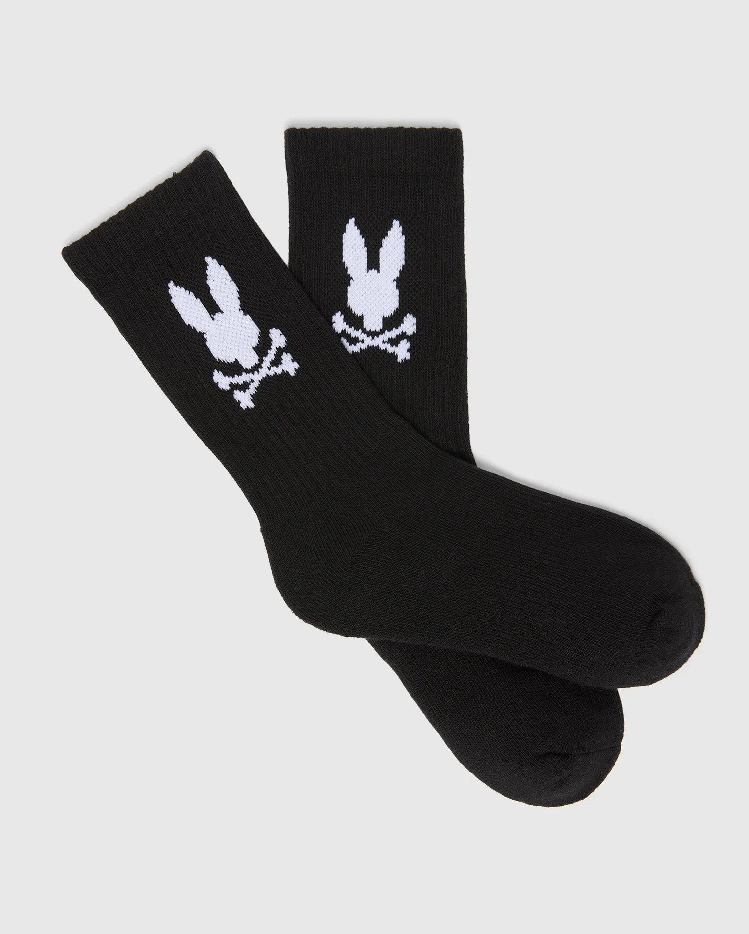 Psycho Bunny Kids Accessories KIDS 3 PACK SPORT SOCKS KO2200006 calzini sportivi neri 3 paia