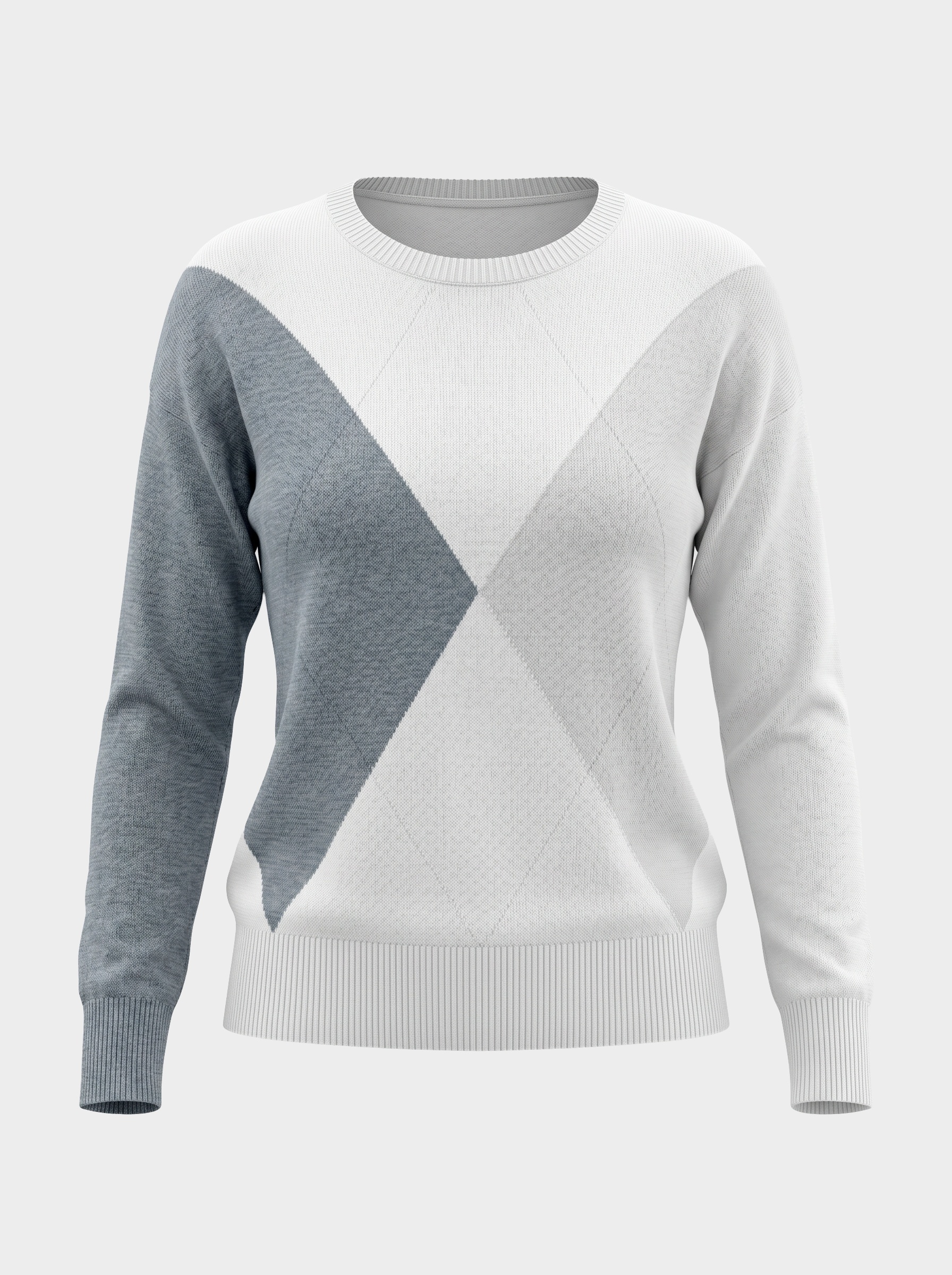 Markup Donna Maglieria Maglia rombi jacquard