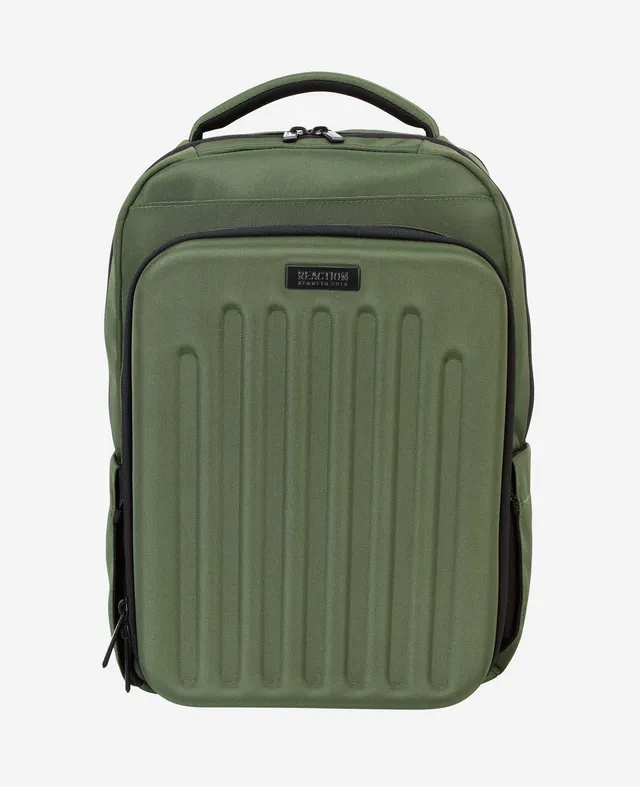 Kenneth Cole Reaction Luggage Venturer zaino oliva – tasca imbottita per laptop