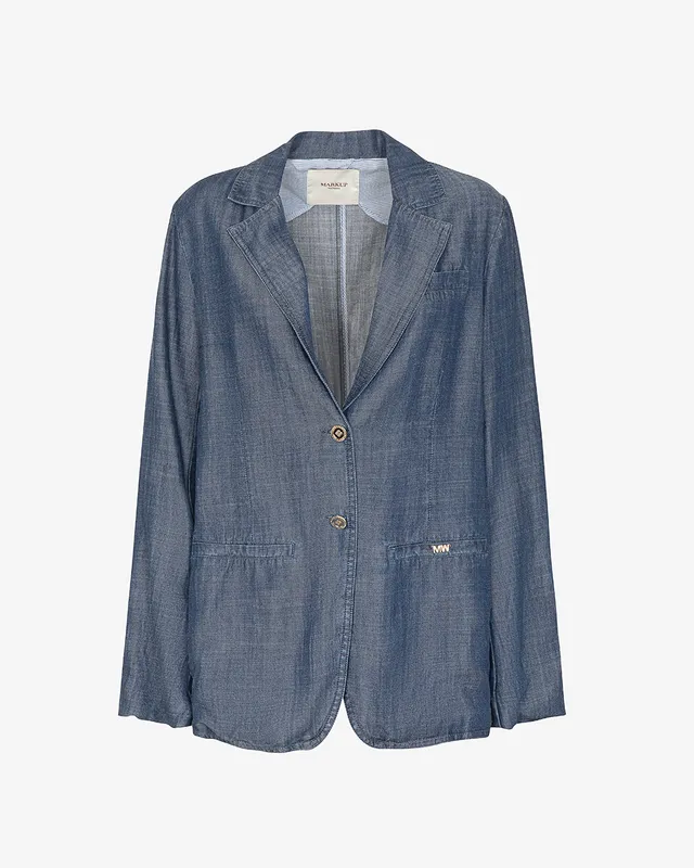 Markup Donna Tailleur & Blazer Blazer effetto denim