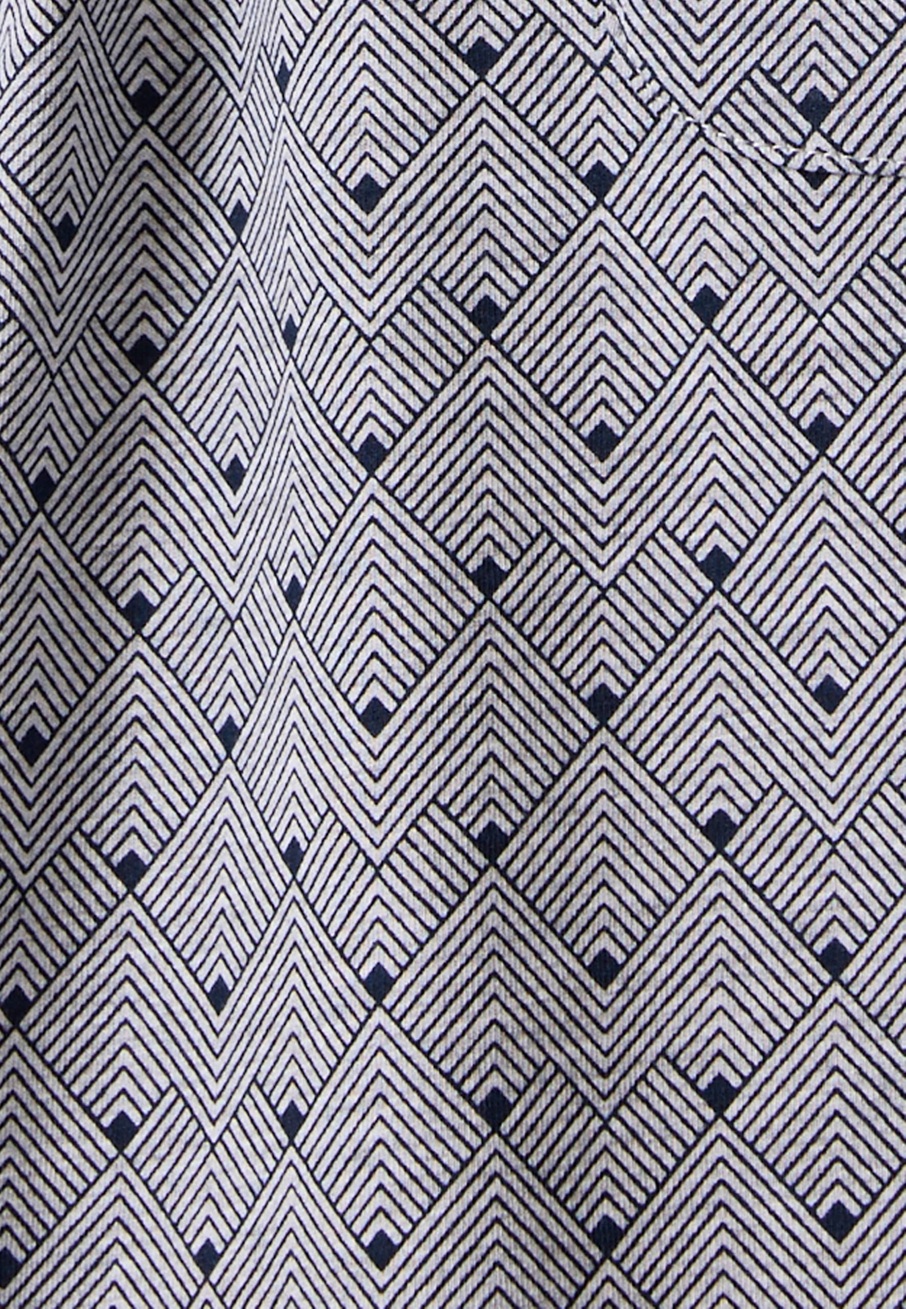 Damart Homewear pigiama jogging uomo grigio effetto grafico S cotone
