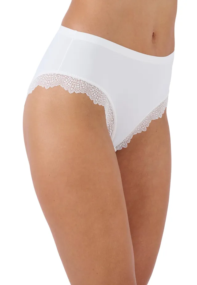 Damart Biancheria intima Mutandine Midi Invisibile donna bianche S in microfibra