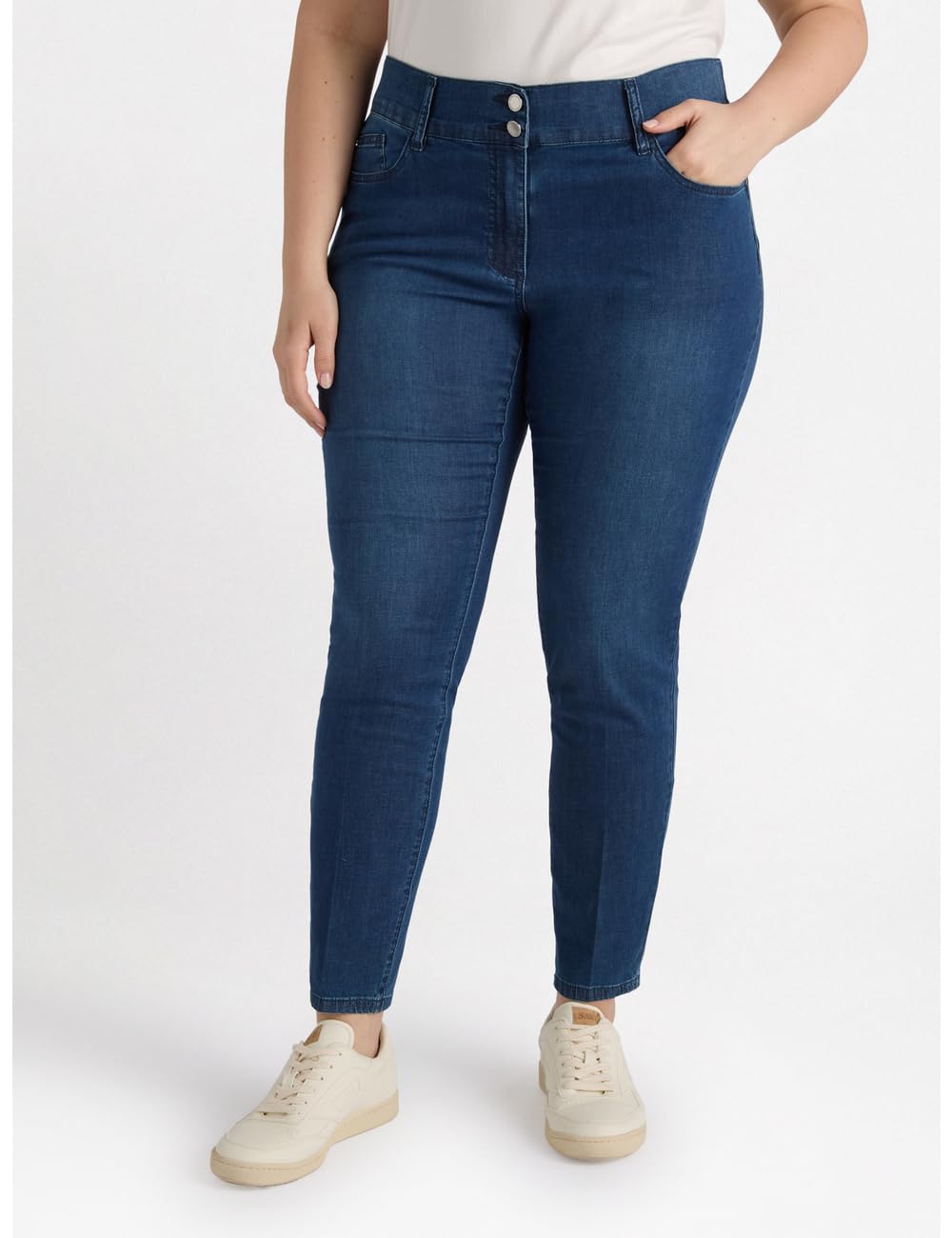 Fiorella Rubino Jeans Jeans Skinny Curvy Size 50 Plus elasticizzati