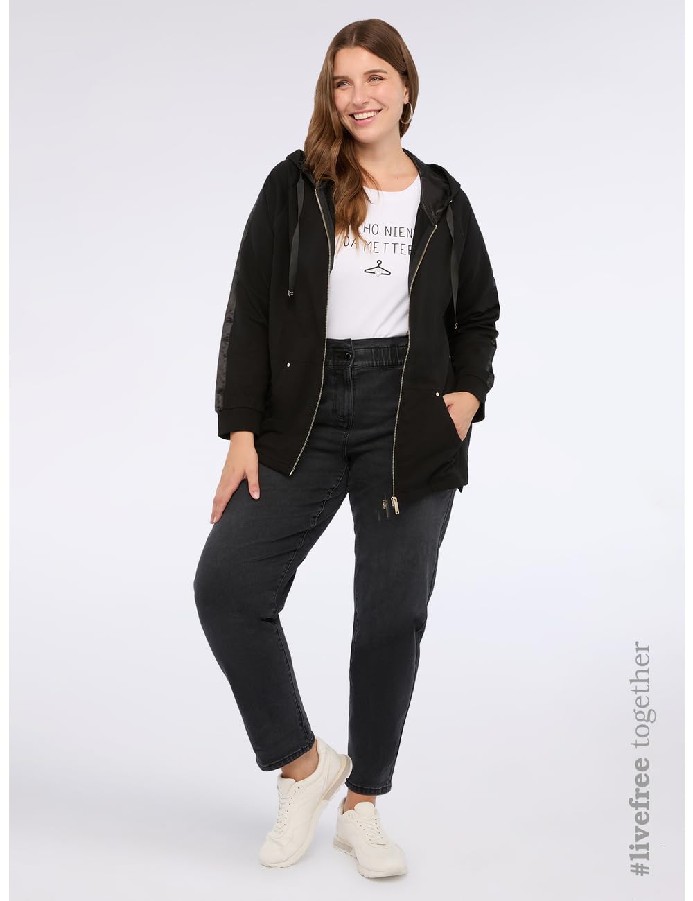Fiorella Rubino Jeans Jeans Balloon Lavaggio Nero