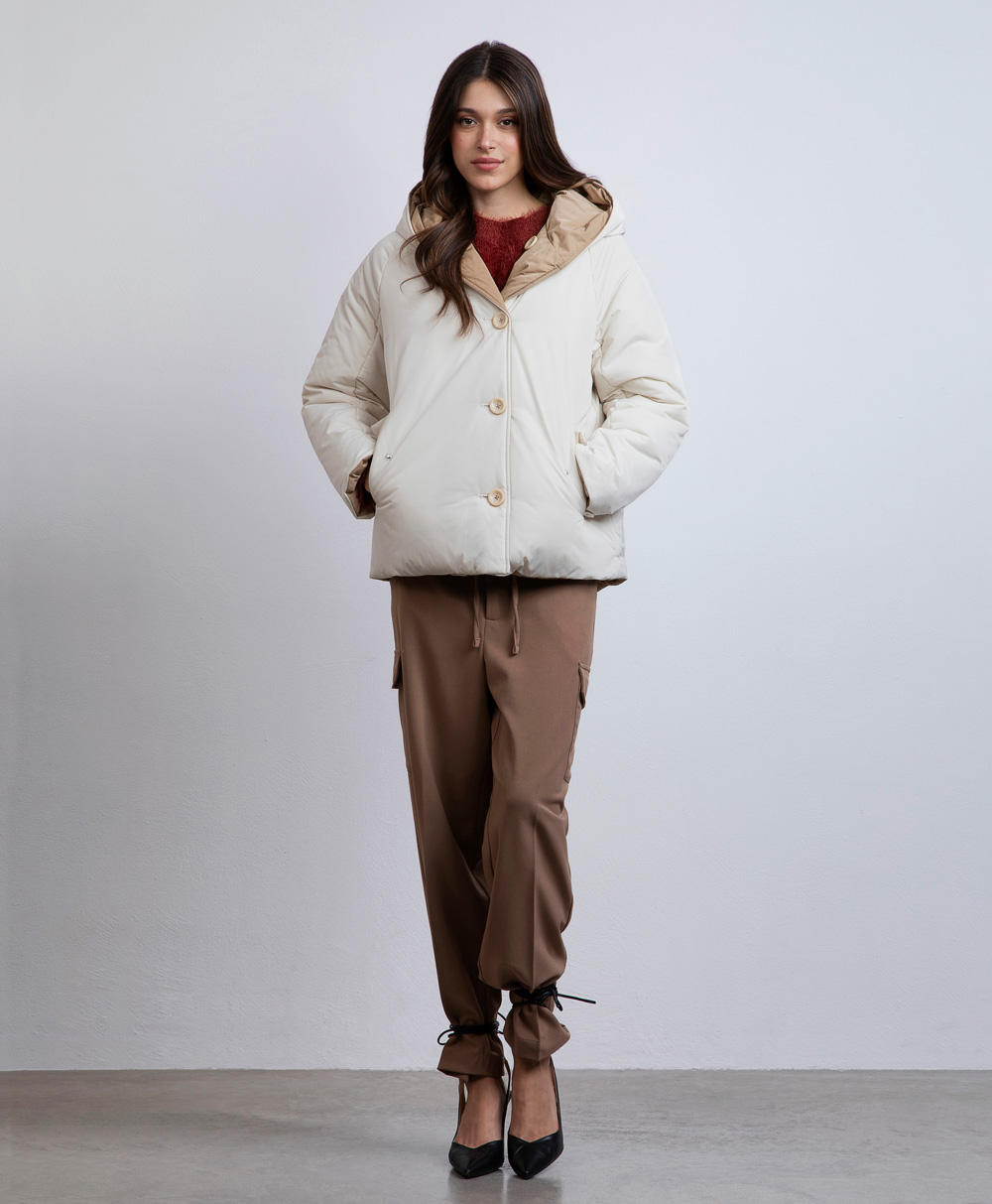 Markup Donna Giacche & Giubbotti Giubbino reversibile twill giubbino