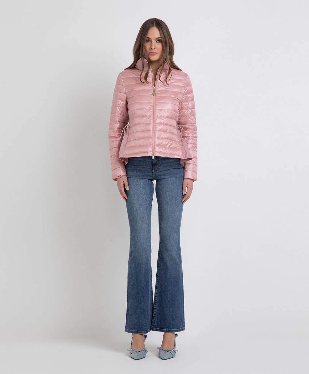 Markup Donna Giacche & Giubbotti Piumino corto nylon perlato e taffeta