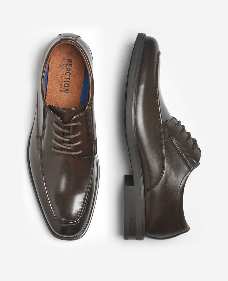 Kenneth Cole Reaction Shoes Mike Lace Up Oxford scarpe mocha 7M