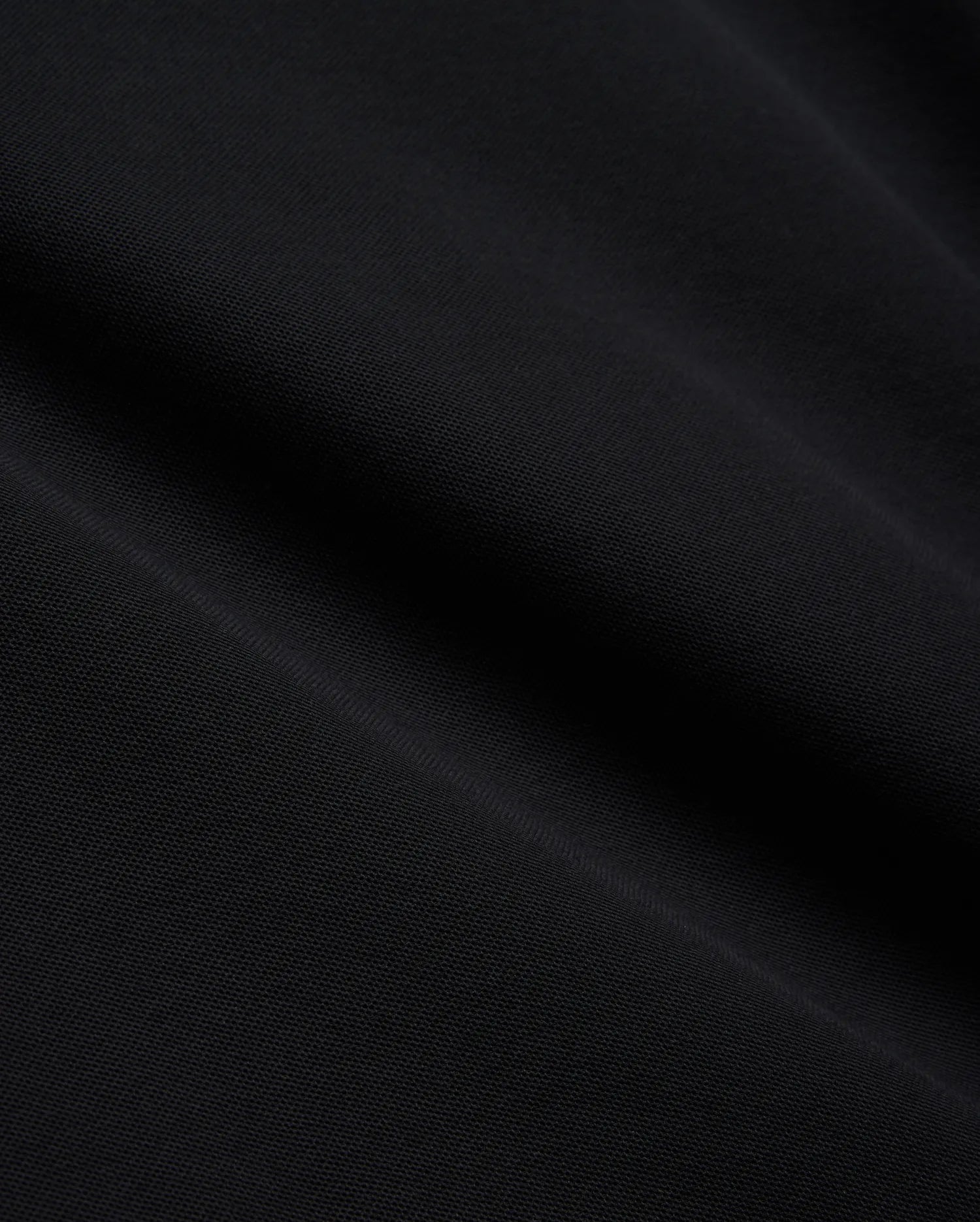 Psycho Bunny Men's Polos Brad Pique Polo polo nero in cotone Pima