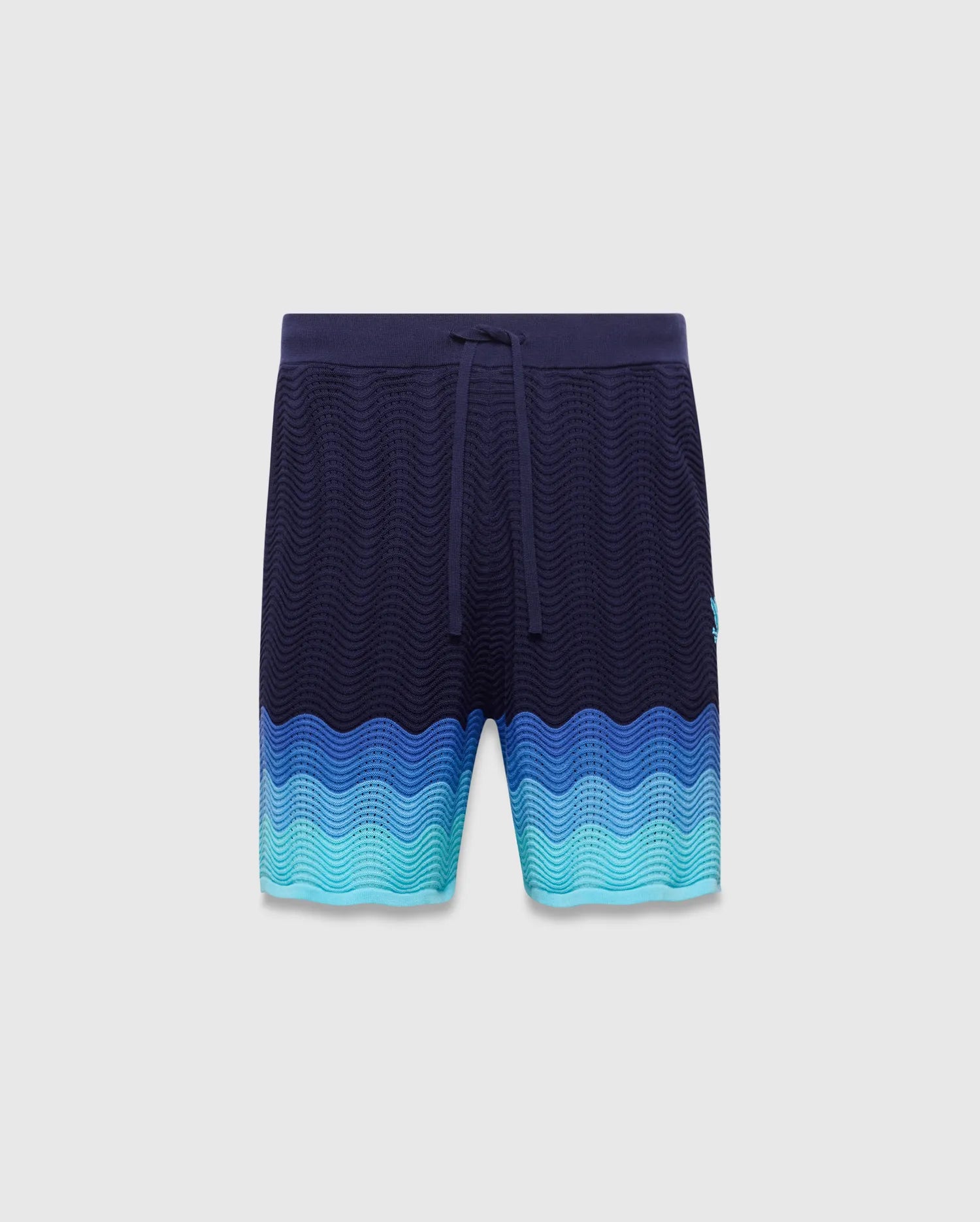 Psycho Bunny Men's Shorts Holden Knit Short 6" pantaloncini blu cotone