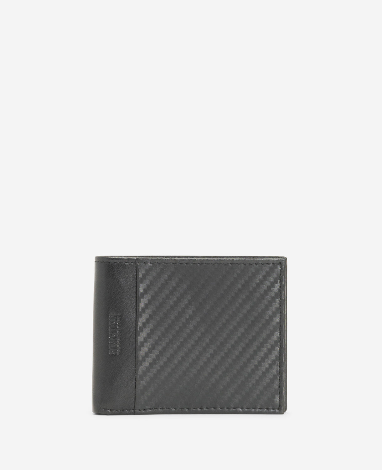 Kenneth Cole Reaction Belts, Wallets & Small Accessories Carbon Fiber Slimfold Wallet portafoglio nero uomo RFID