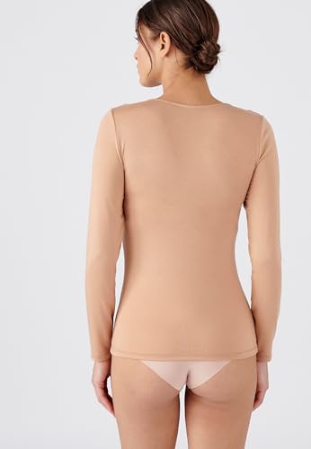 Damart Thermolactyl Sensitive maglietta donna in pizzo maniche lunghe XS