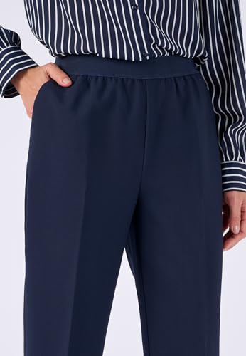Damart Prêt-à-porter Pantaloni Tessuto Fluido Infilabile Donna 40 elastici
