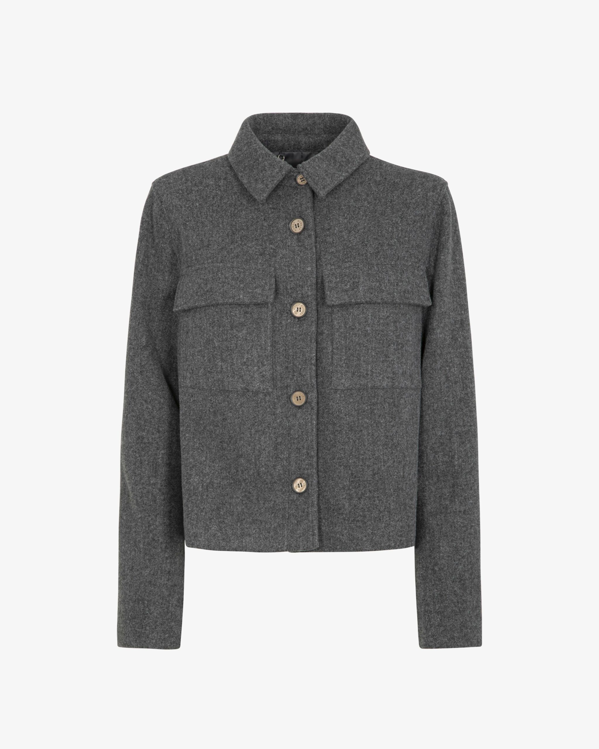 Markup Donna Cappotti Cappotto corto con collo camicia