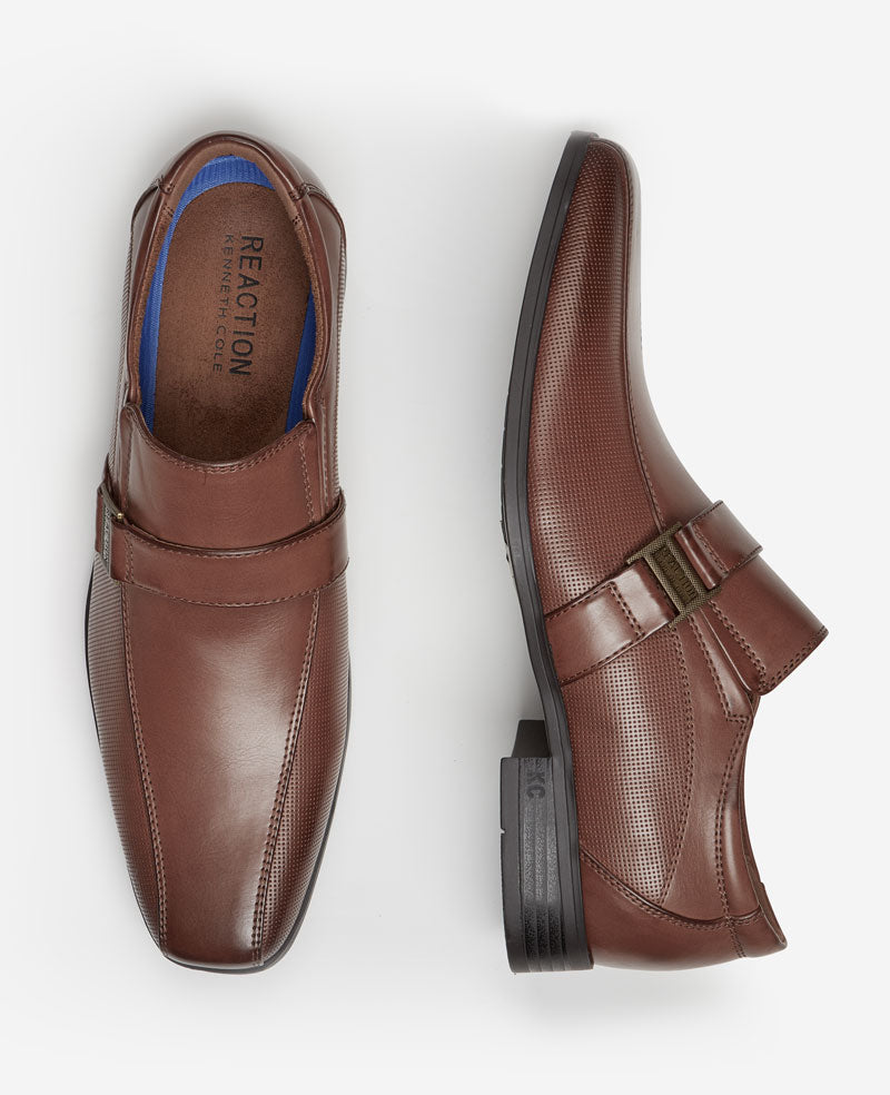 Kenneth Cole Reaction Shoes REACTION Ballad Band Loafer mocassini Cognac