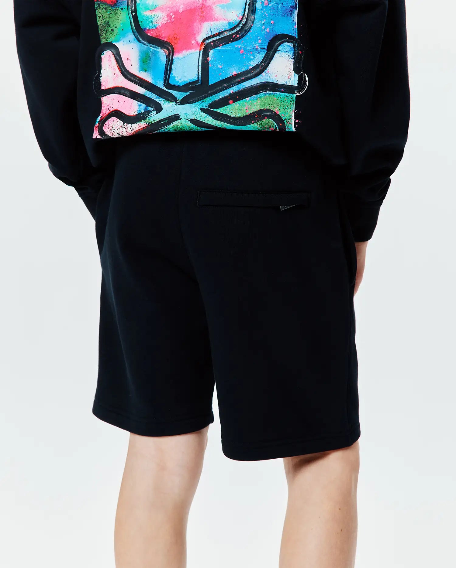 Psycho Bunny Kids Bottoms Isaac Short pantaloncini neri