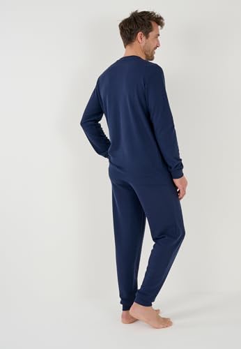 Damart Homewear Pigiama Thermolactyl in maglia goffrata da uomo 3XL caldo
