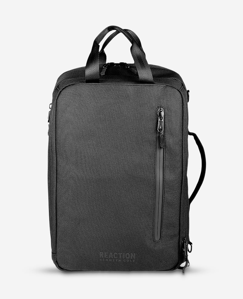 Kenneth Cole Reaction Luggage Parker Convertible Backpack zaino nero taglia unica