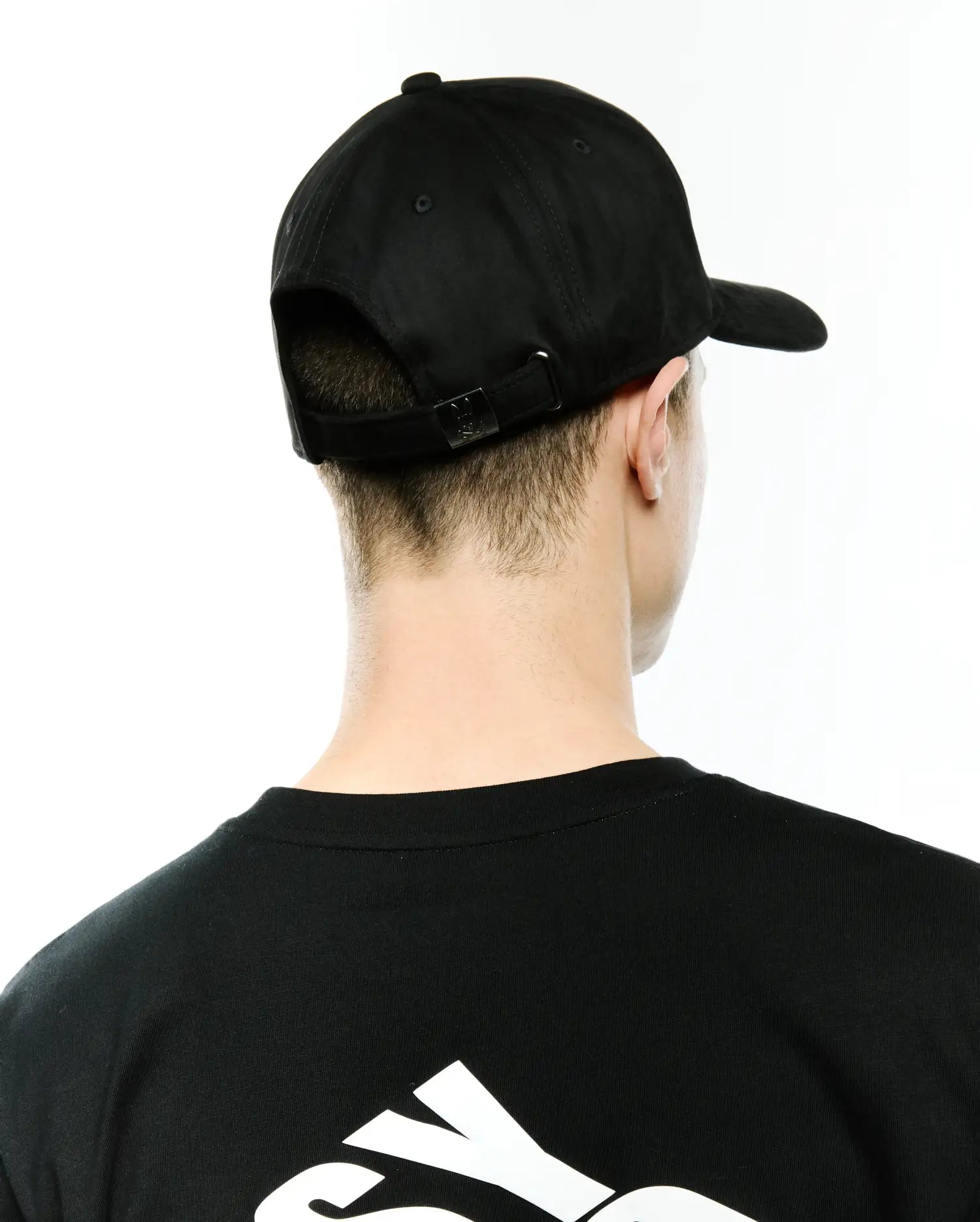 Psycho Bunny Accessories MEN'S KENNETH A-FRAME TRUCKER CAP - MO1500148 cappello trucker Black O/S effetto suede