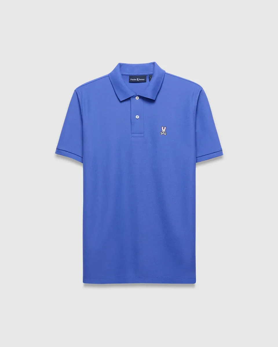 Psycho Bunny Men's Polos MENS CLASSIC PIQUE POLO B6K001F200 polo Amparo Blue