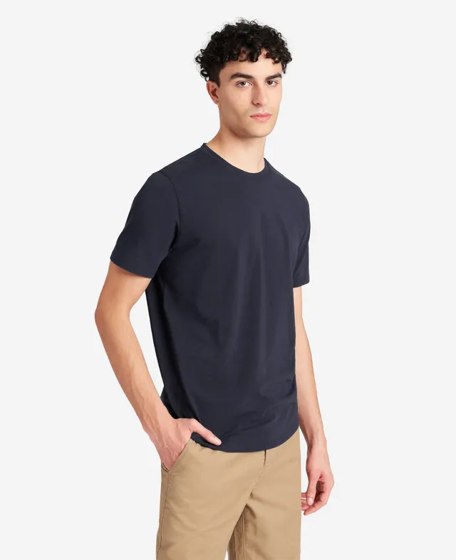Kenneth Cole Reaction The Performance Crew Neck T-Shirt maglietta blu navy