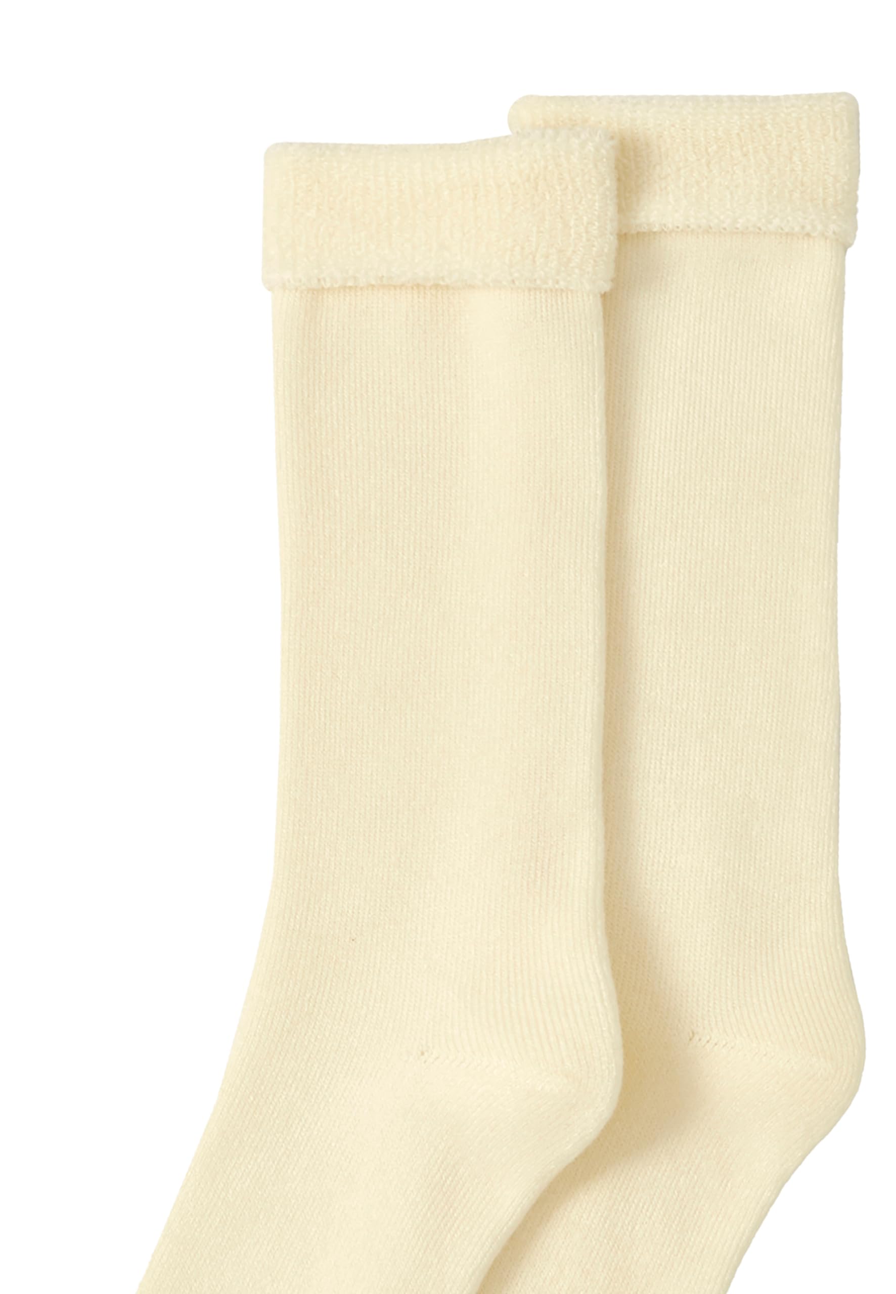 Damart Thermolactyl Calzini Maille Jersey bouclette ecru