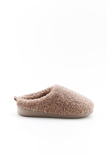Damart Calzature Mules donna Thermolactyl con interno in finta pelliccia