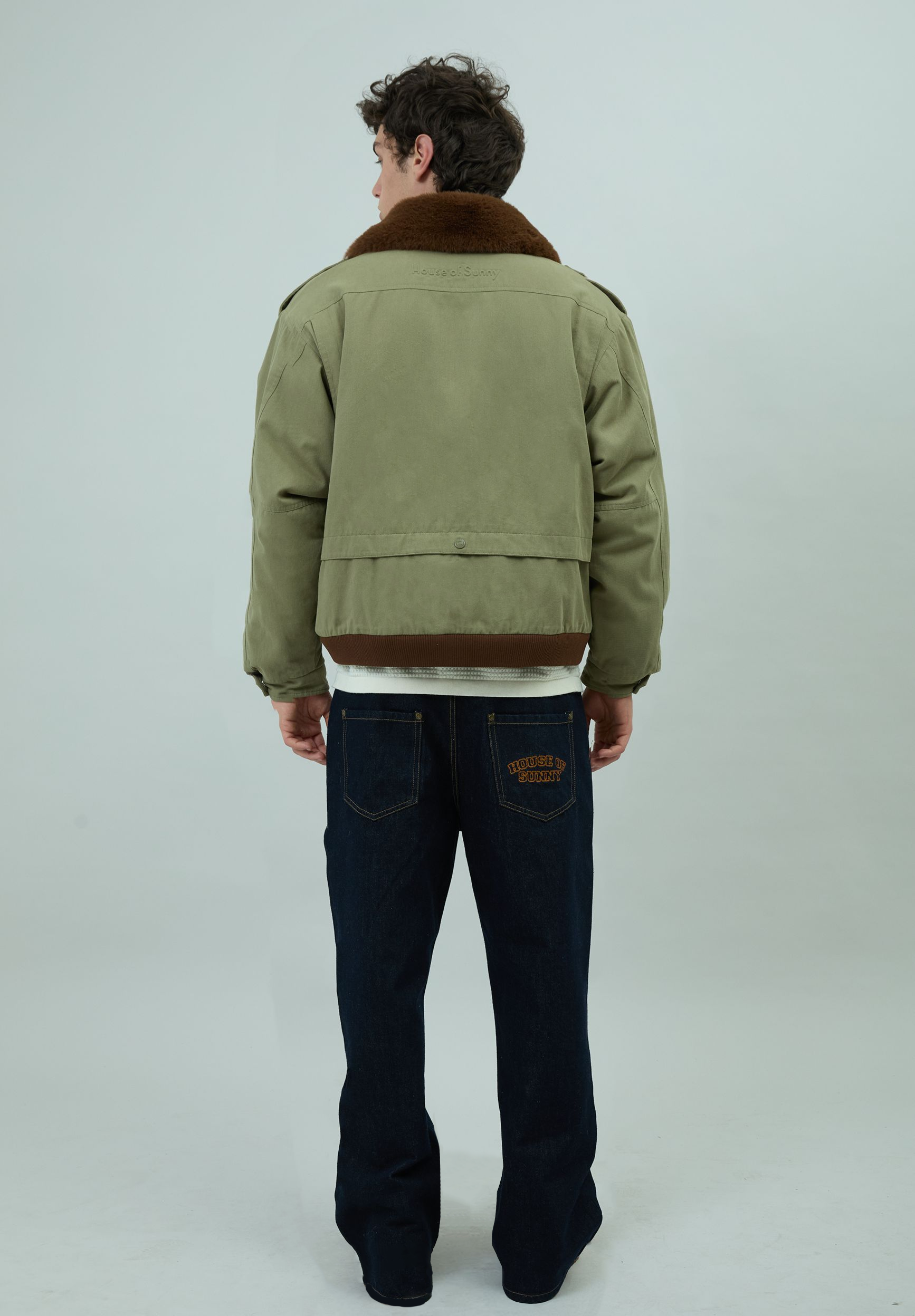 House Of Sunny Women's Jackets Cruise Jacket giacca verde con collo removibile