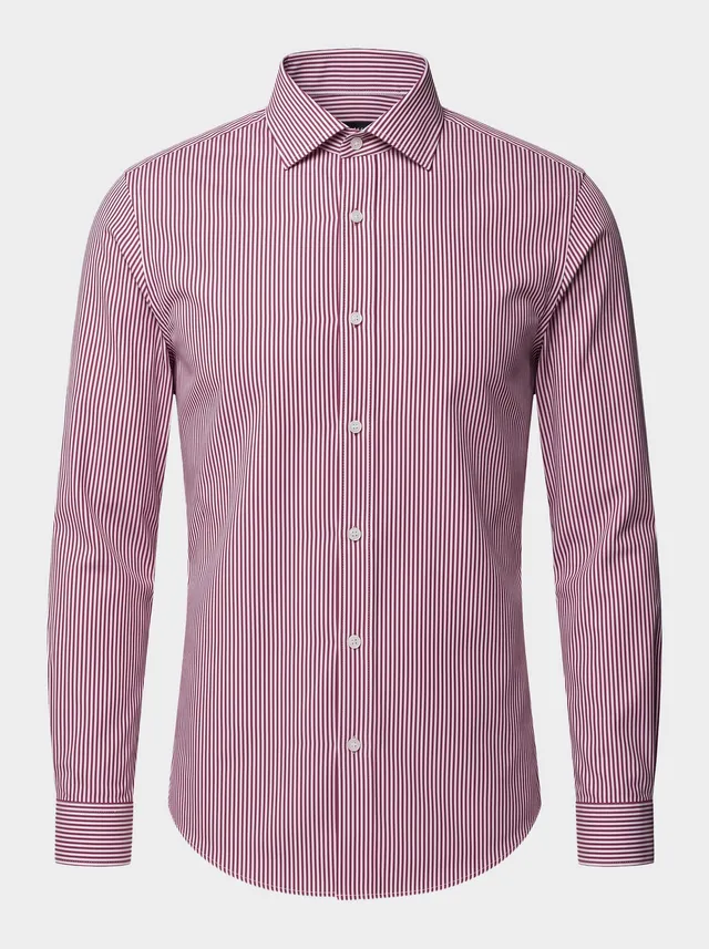 Markup Uomo Camicie Camicia rigata no iron
