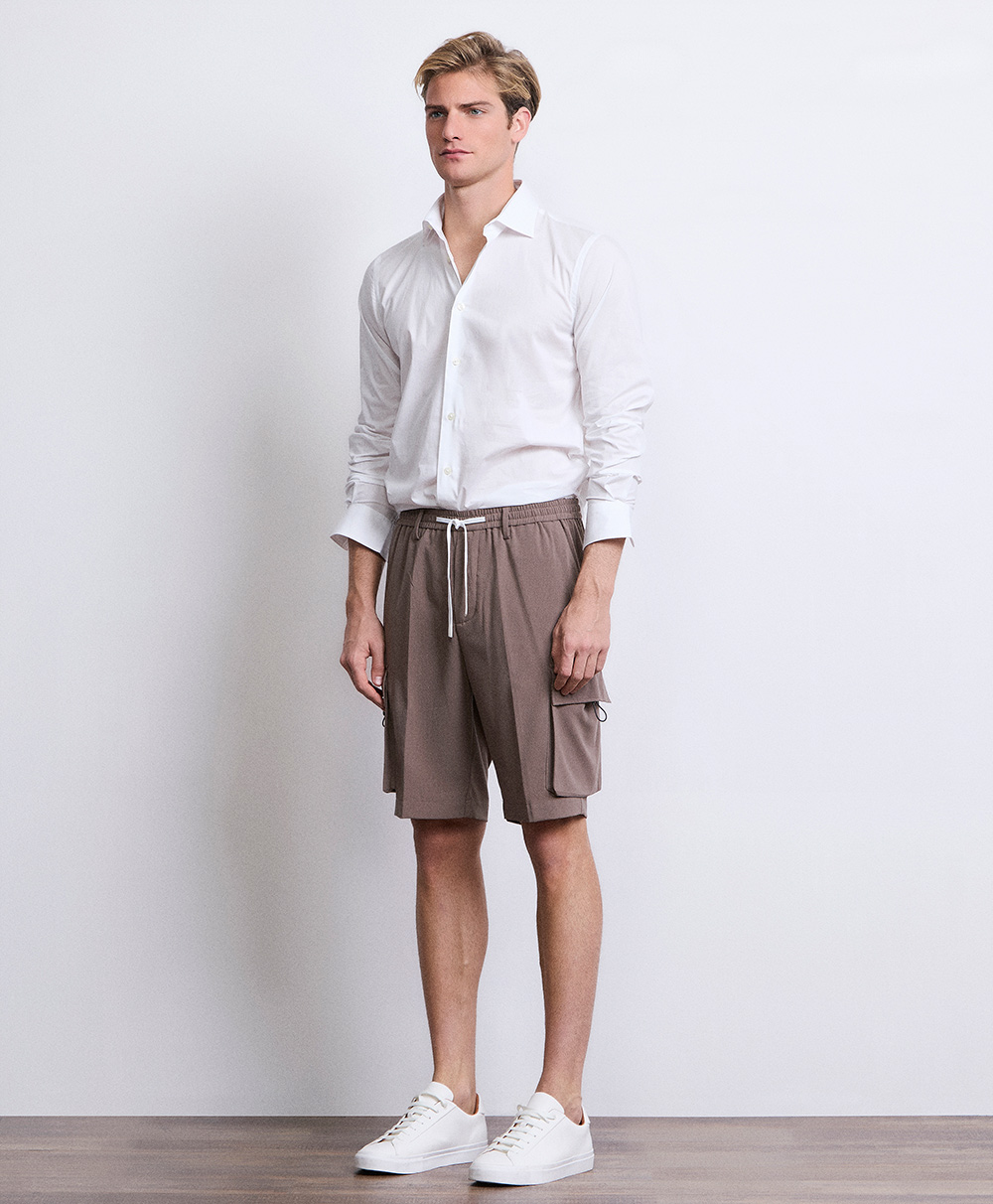 Markup Uomo Camicie Camicia collo italiano no iron