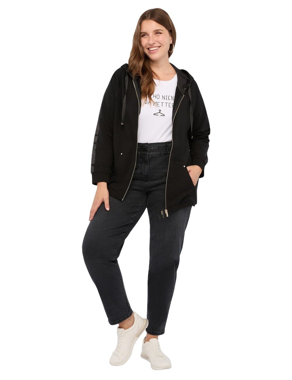Fiorella Rubino Jeans Jeans Balloon Lavaggio Nero
