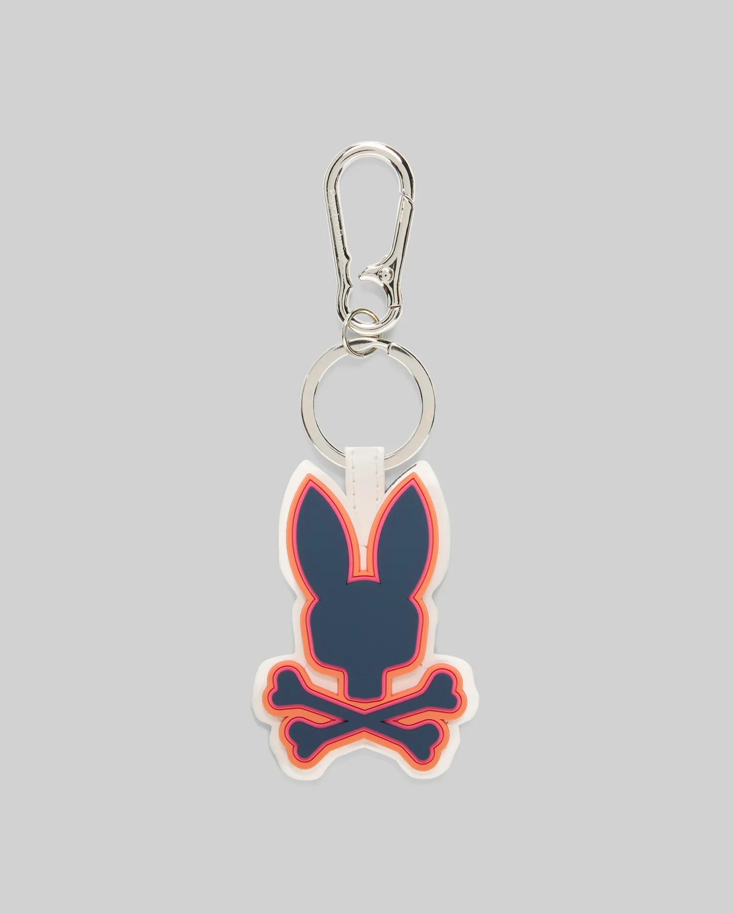 Psycho Bunny Accessories RUBBER BUNNY KEYCHAIN MO1700030 portachiavi beige in gomma