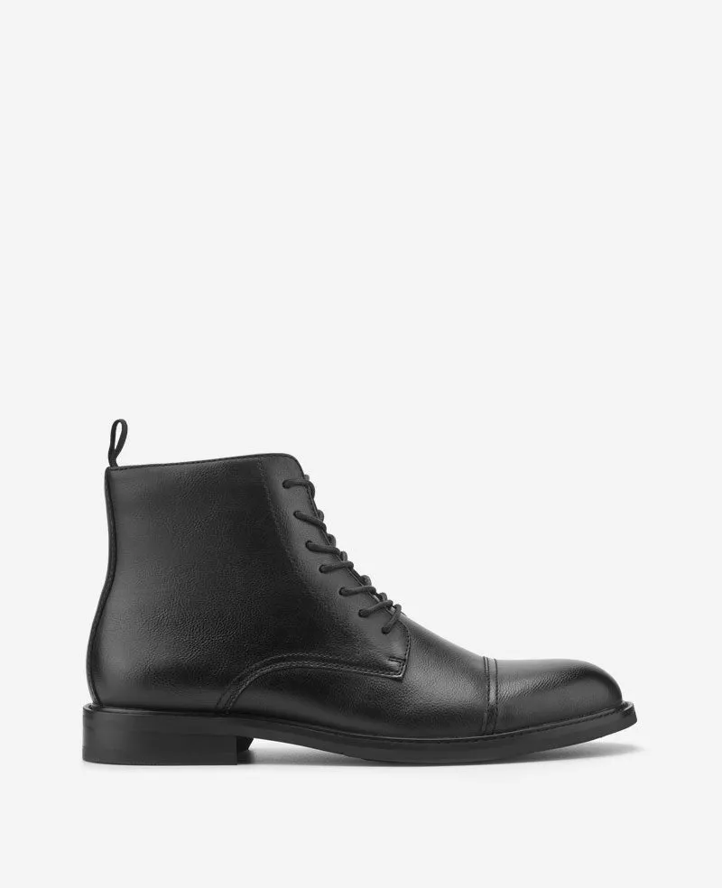 Kenneth Cole Reaction Shoes REACTION Lowen Combat Boot anfibi neri