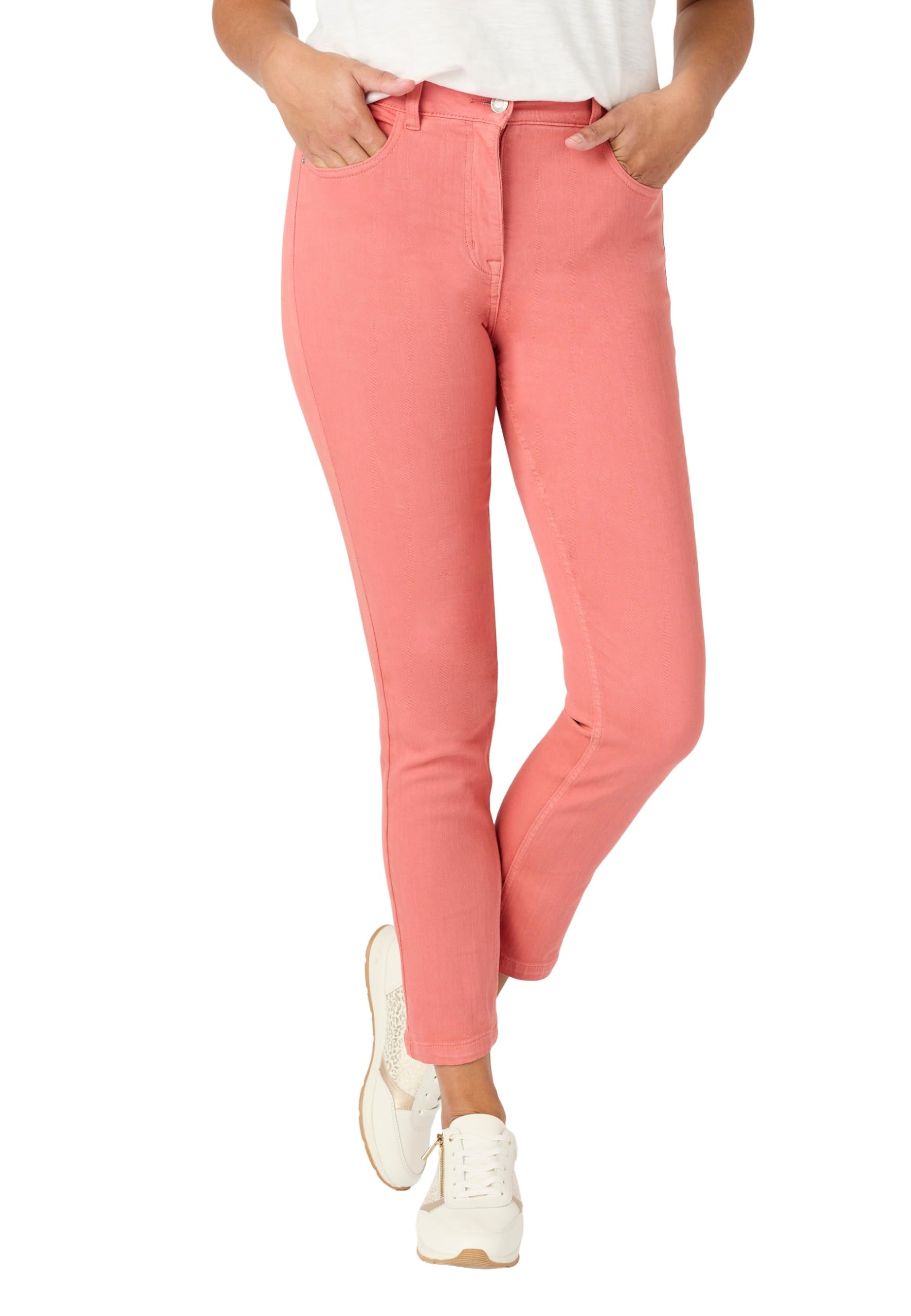Damart Prêt-à-porter Jeans Slim 7/8th Donna jeans aderenti