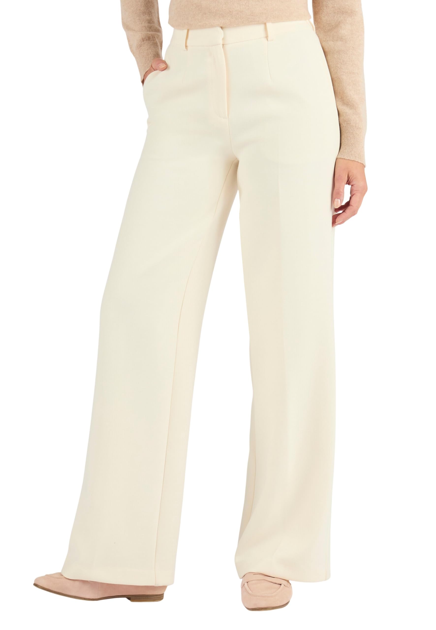 Damart Prêt-à-porter Pantaloni larghi con clip donna taglia 54-56