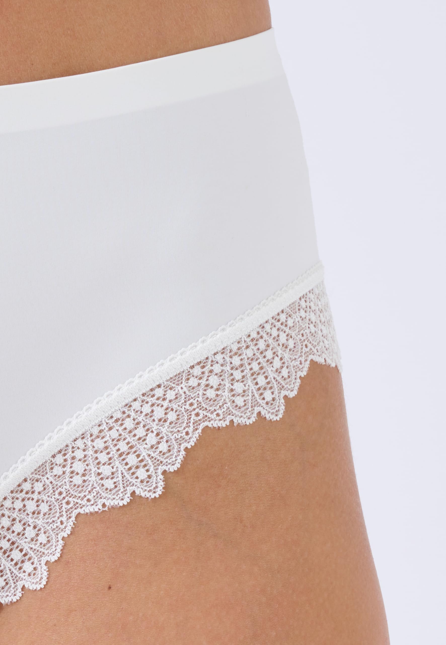 Damart Biancheria intima Mutandine Midi Invisibile donna bianche S in microfibra