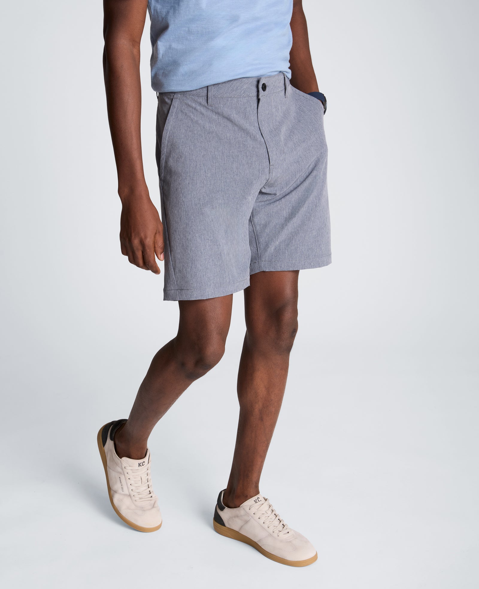 Kenneth Cole Reaction Clothing Performance Tech Short bermuda blu navy traspirante