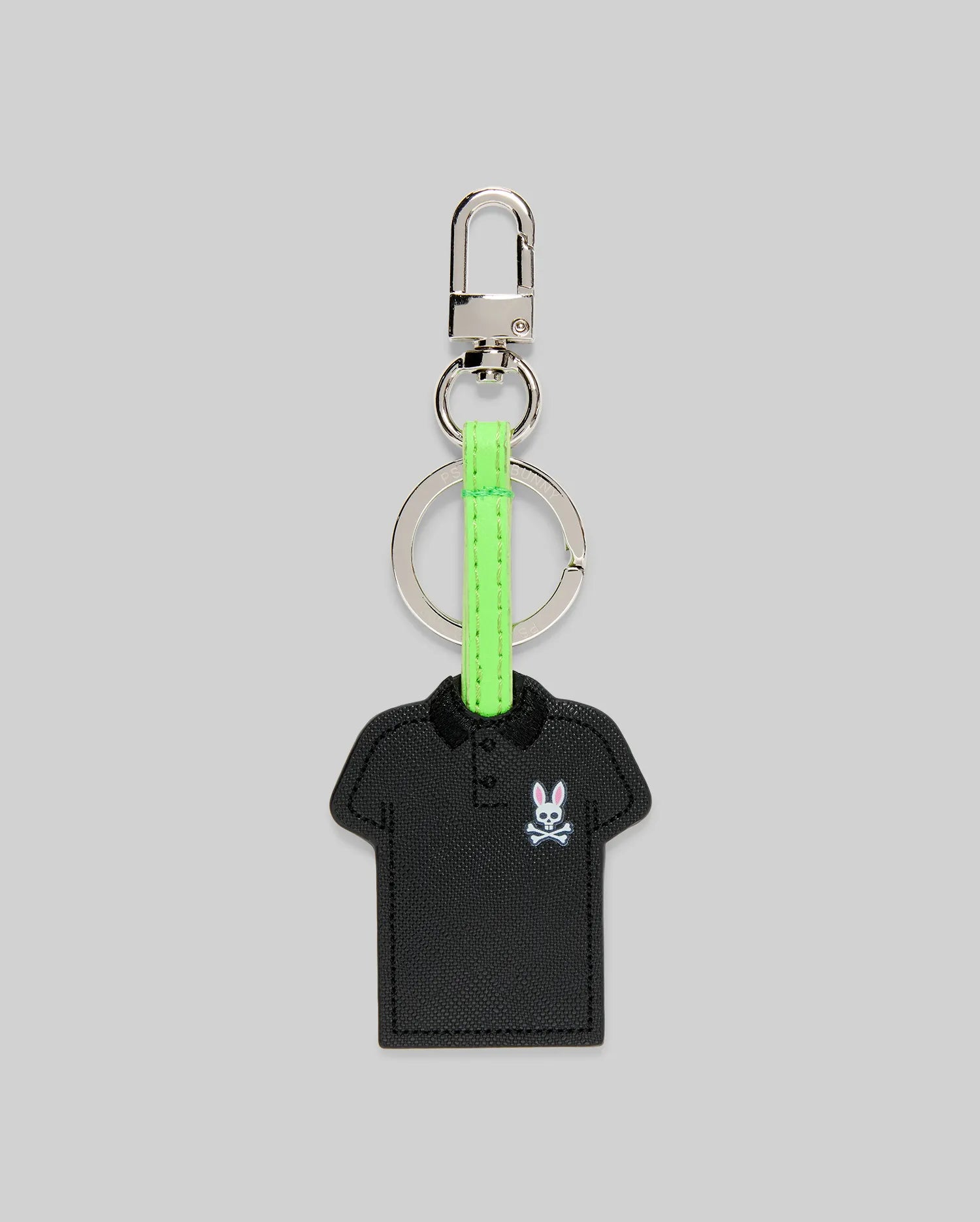 Psycho Bunny Accessories Iconic Polo Keychain portachiavi nero