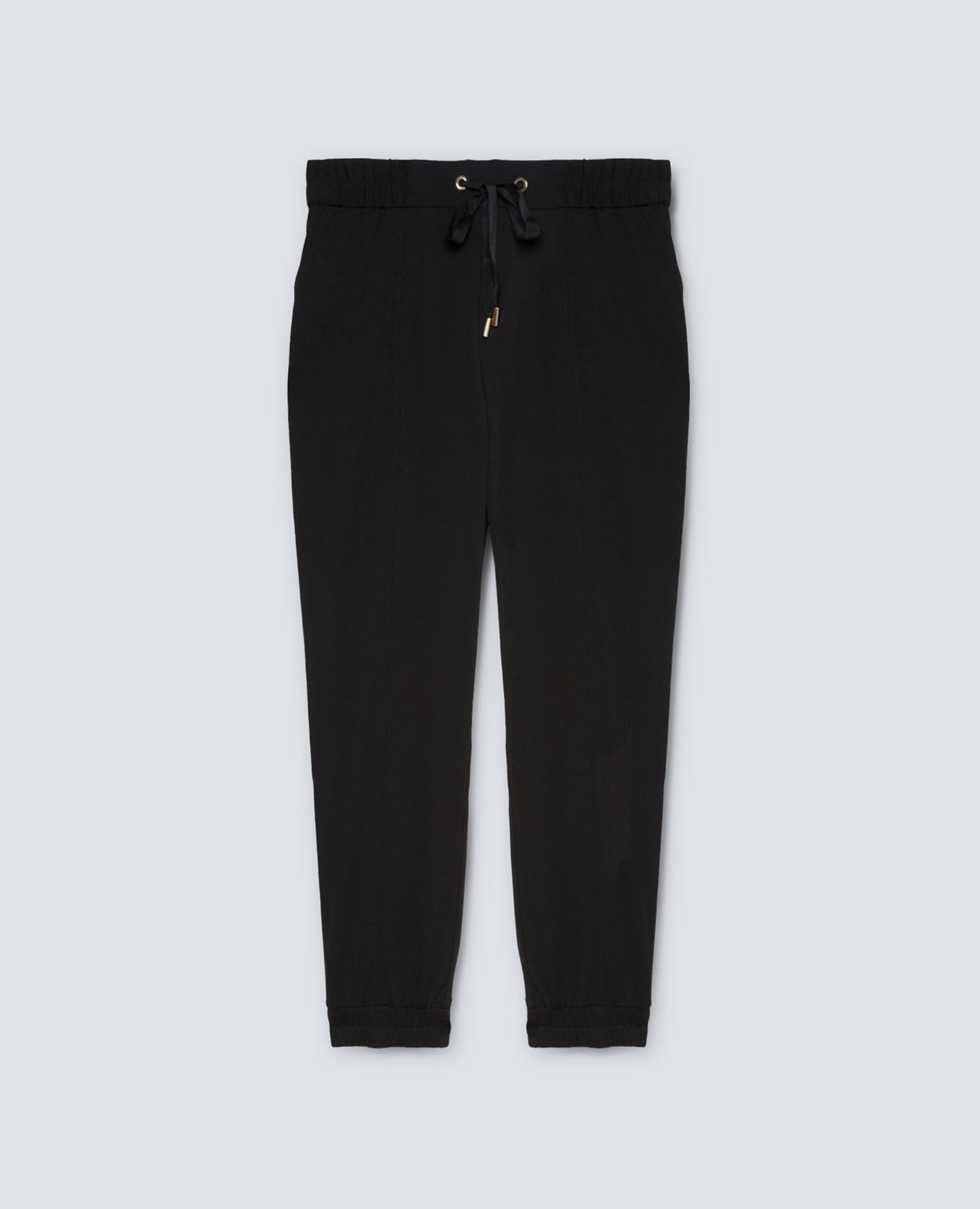 Fiorella Rubino Pantaloni Joggers XL Plus in scuba crêpe